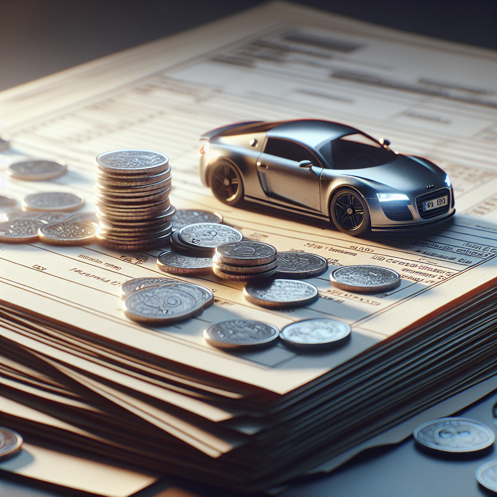 Documenti auto e monete che rappresentano l’esenzione bollo auto 2026