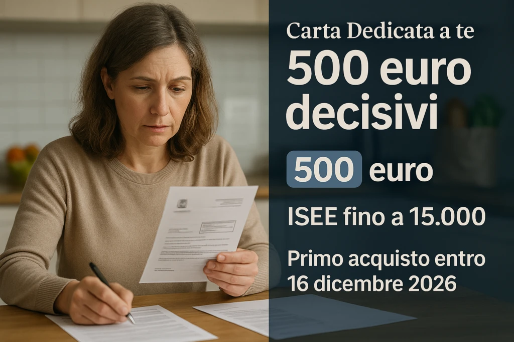 Carta Dedicata a te 2026
